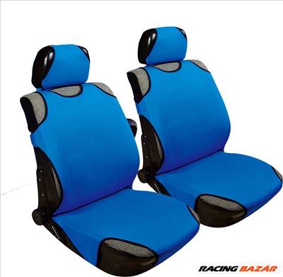 2db-os Trikó üléshuzat kék szivacsos anyag UL-AG23087BL