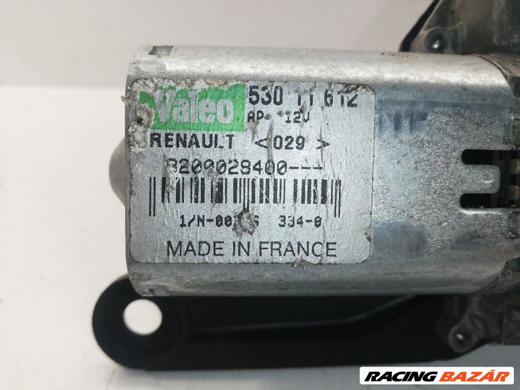 RENAULT CLIO II Hátsó Ablaktörlő Motor valeo53011612-renault8200028400 3. kép