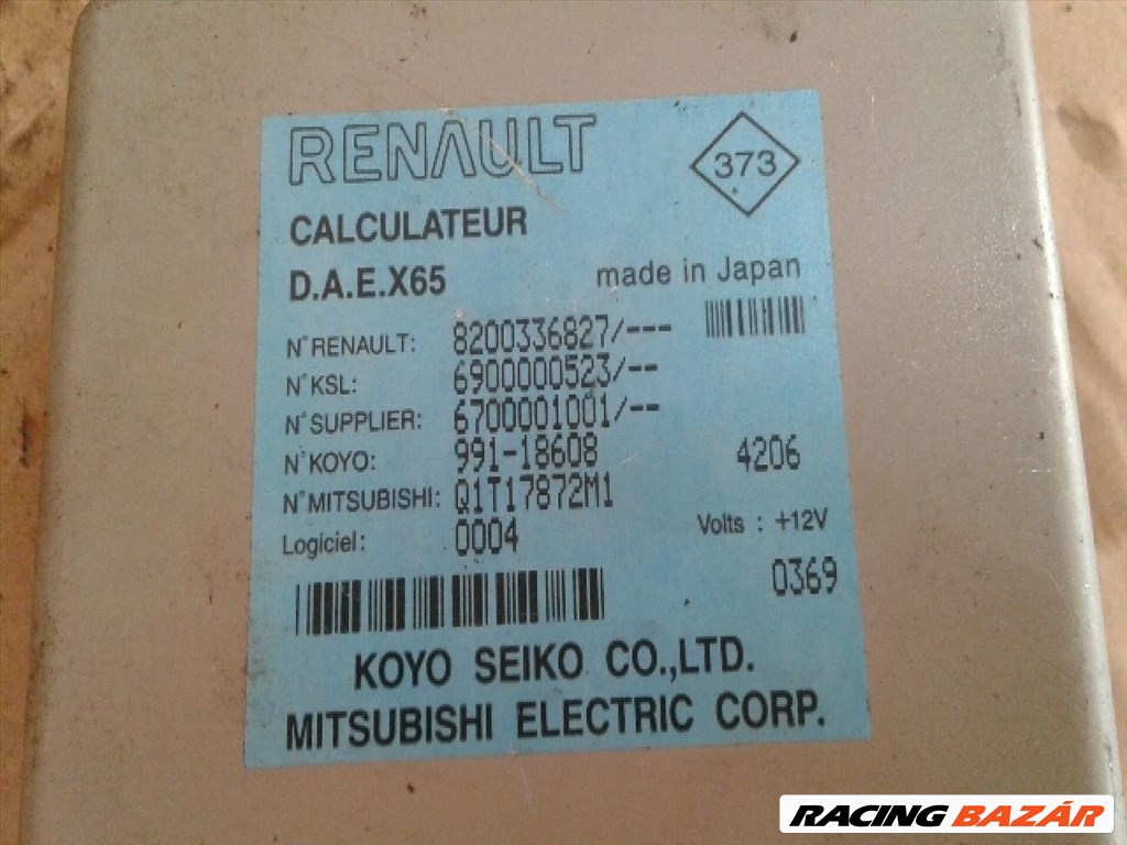 RENAULT CLIO II Kormányszervó Motor (Elektromos) 7700437049-koyo8200336827 5. kép