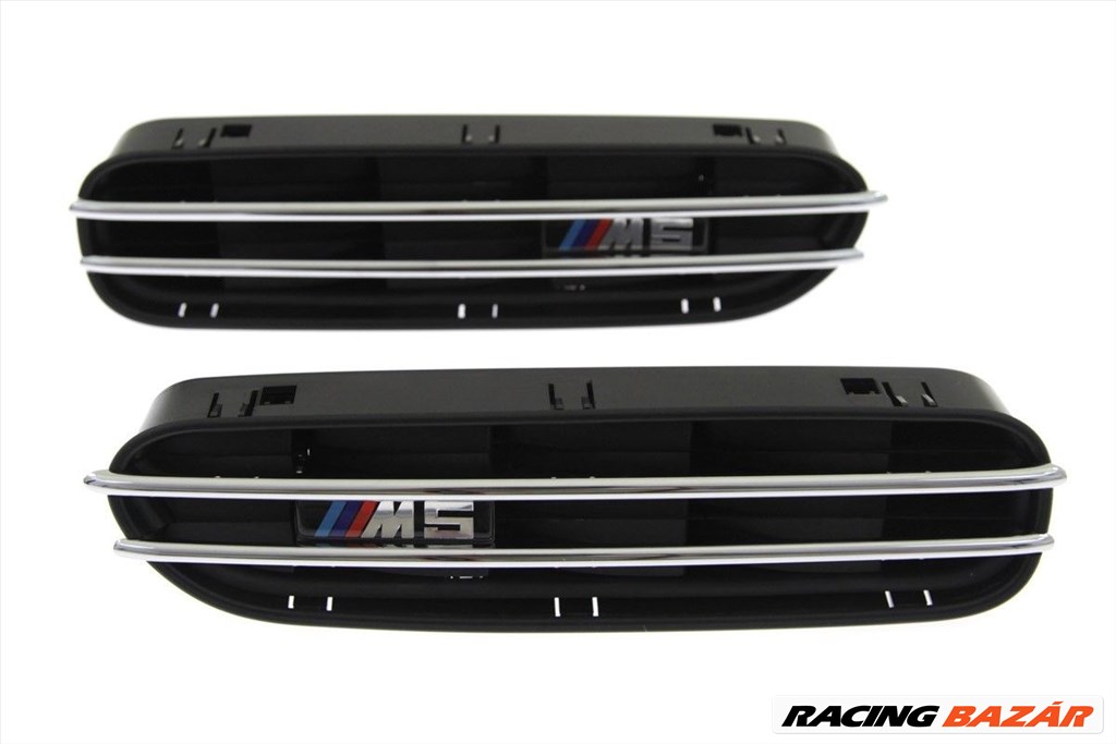 Légbeömlő sárvédőbe BMW M5 króm E60 M5 1. kép