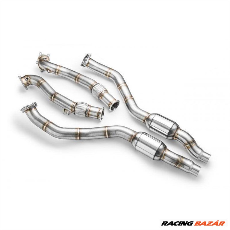 Downpipe, Kipufogó leömlő AUDI S6, S7, RS6, RS7 4.0 TFSI + KAT Euro 4 1. kép