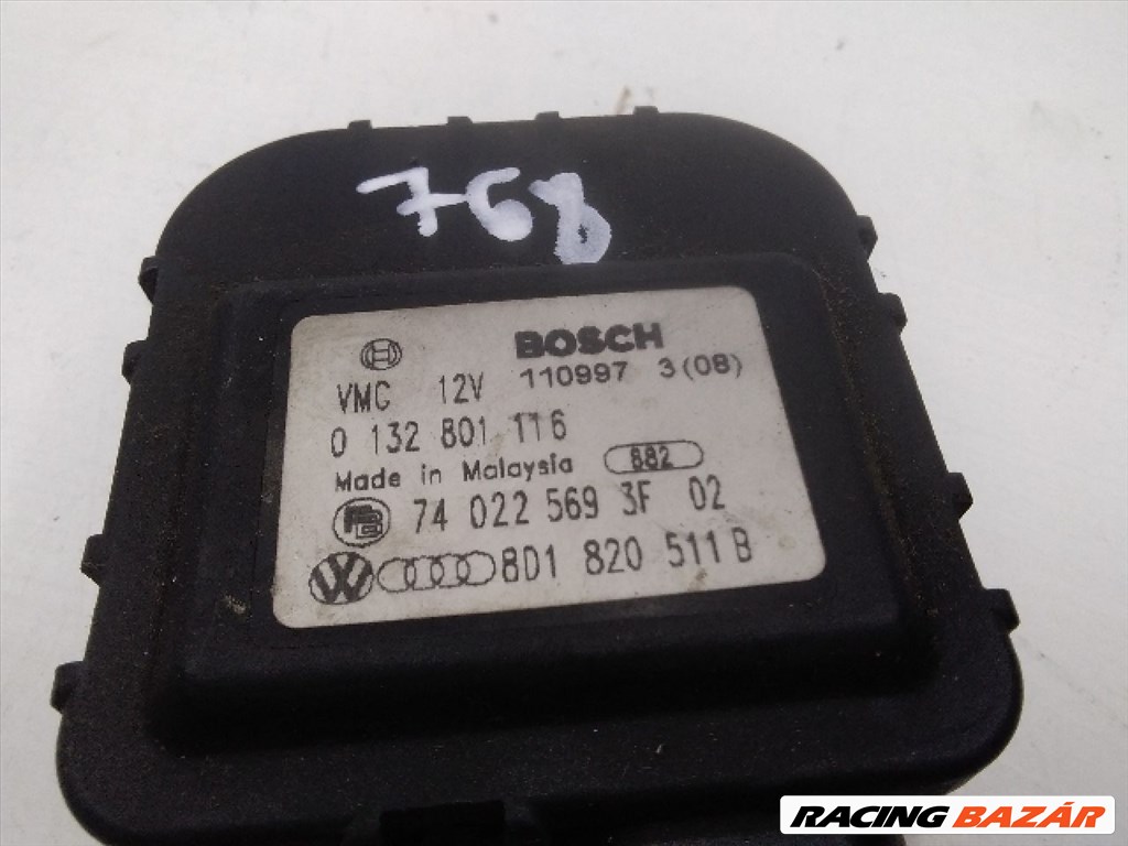 VW PASSAT B5 Fűtés Állító Motor bosch0132801116-vw8d1820511b 2. kép