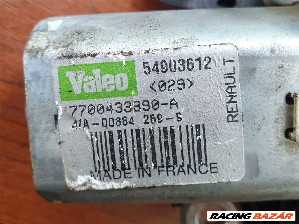 RENAULT SCÉNIC I Hátsó Ablaktörlő Motor 54903612-7700433890a 3. kép