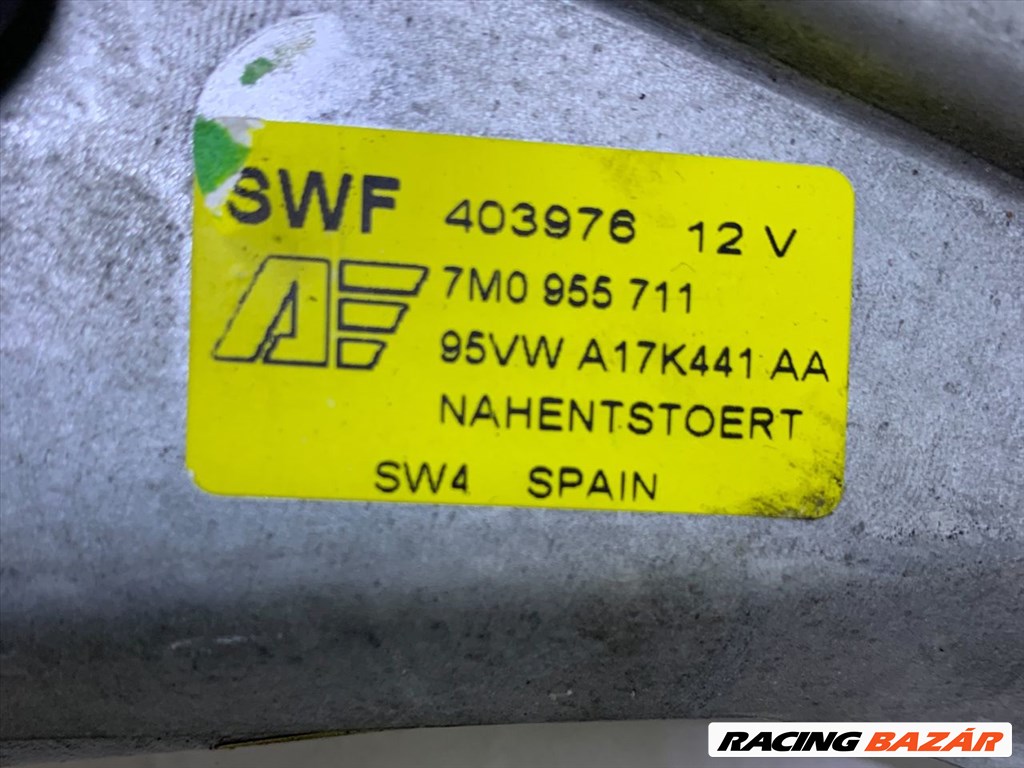 VW SHARAN Hátsó Ablaktörlő Motor 7mo955711-403976 4. kép