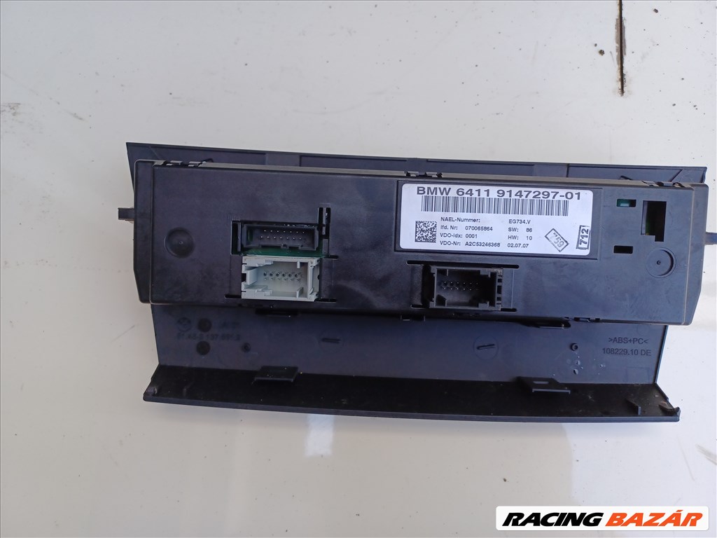 BMW 3-as sorozat E90, E91, E92, E93 fűtéskapcsoló  6411914729701 2. kép