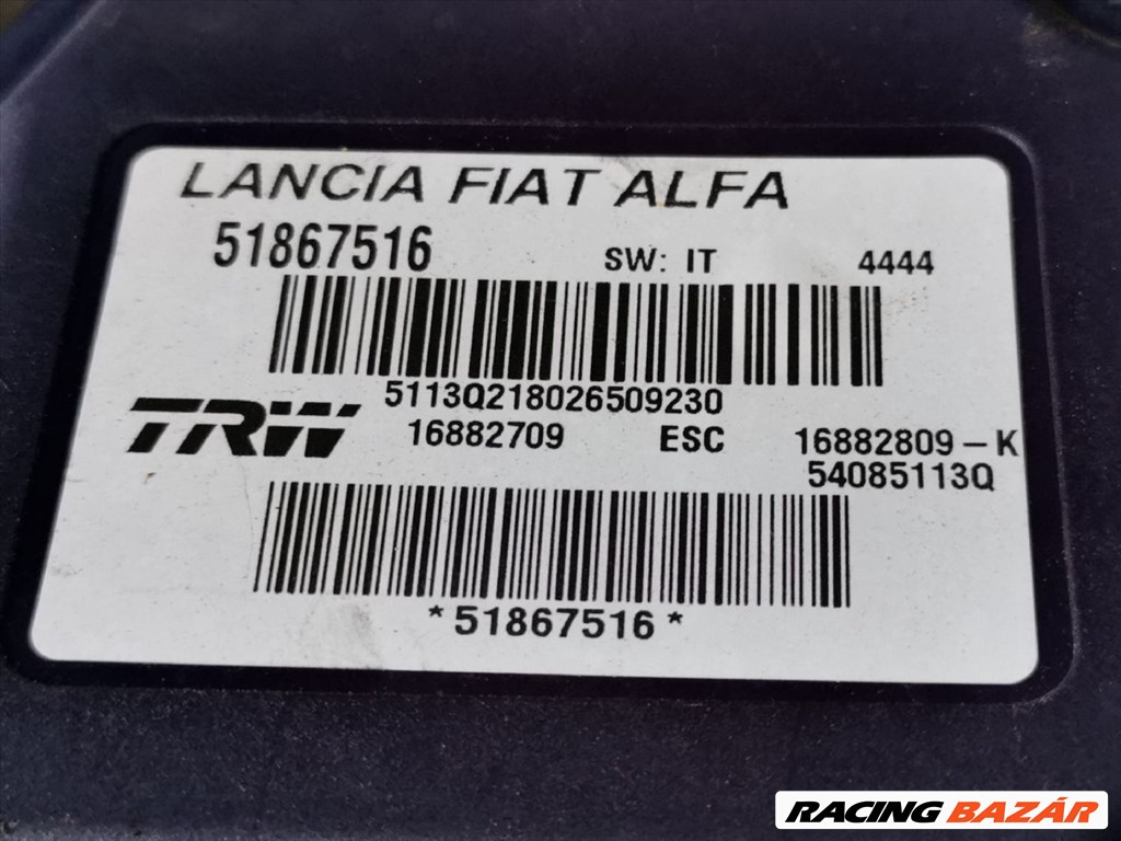 Lancia Delta III ABS TÖMB 51867516 16882709 2. kép