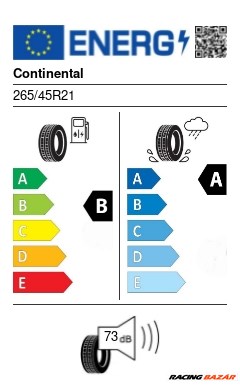 Continental PremiumContact 6 ContiSilent XL 265/45 R21 108H FR AO off road, 4x4, suv nyári gumi 2. kép