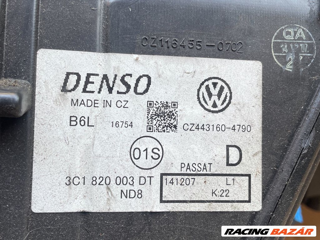 VW PASSAT B6 Fűtés Box vw3c1820003dt 4. kép
