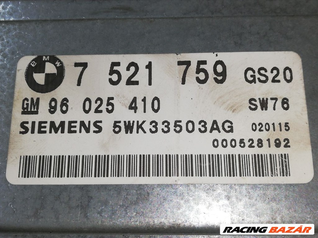 BMW X5 Automata Váltó Elektronika bmw7521759-gm96025410 3. kép