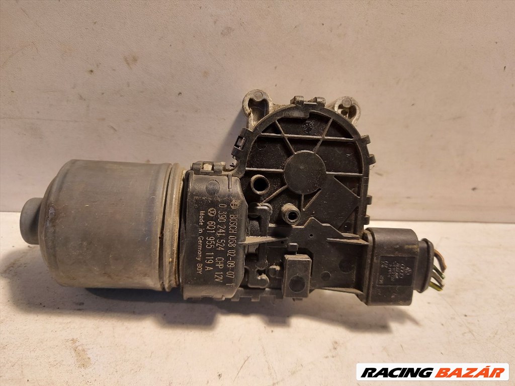 SKODA FABIA I Első Ablaktörlő Motor 390241524-6q1955119a 1. kép