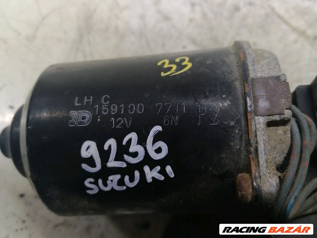 SUZUKI SWIFT II Első Ablaktörlő Motor 1591007711 4. kép