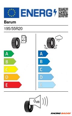 Barum Bravuris 5HM 195/55 R20 95H XL FR nyári gumi 2. kép