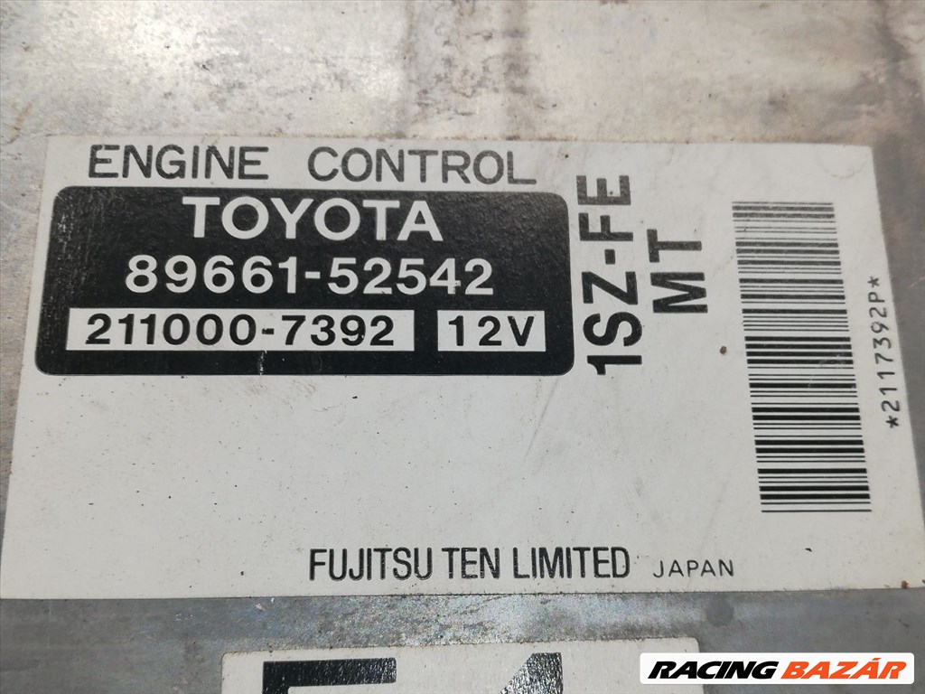 TOYOTA YARIS Motorvezérlő toyota8966152542-2110007392 3. kép