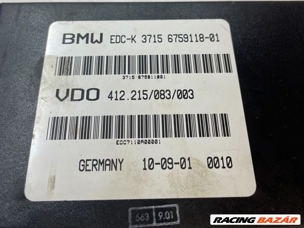 BMW 7 Komfort Elektronika bmw3715675911801-vdo412215083003 3. kép