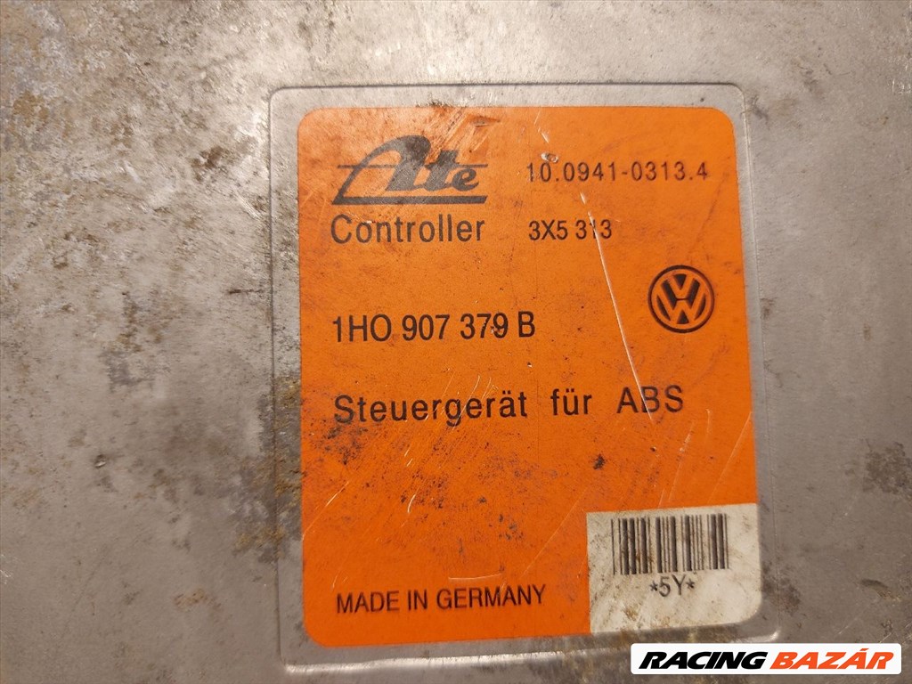 VW GOLF III ABS Elektronika 1h0907379b-3x5313 4. kép