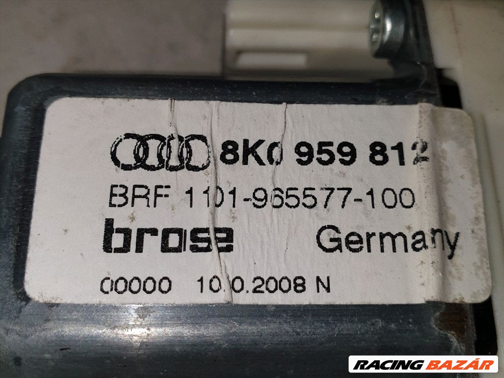 AUDI A4 B8 Jobb hátsó Ablakemelő Motor audi8k0959812-brf1101965577100 3. kép