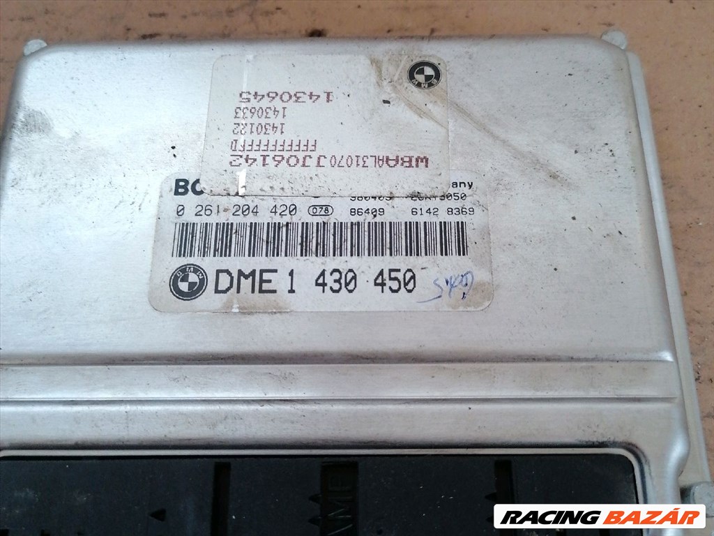 BMW 3 E46 Motorvezérlő 261204420-dme1430450 3. kép