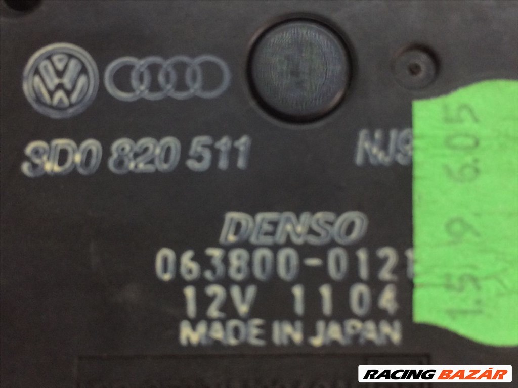 VW PHAETON Fűtés Állító Motor denso0638000121-vwag3d0820511 3. kép