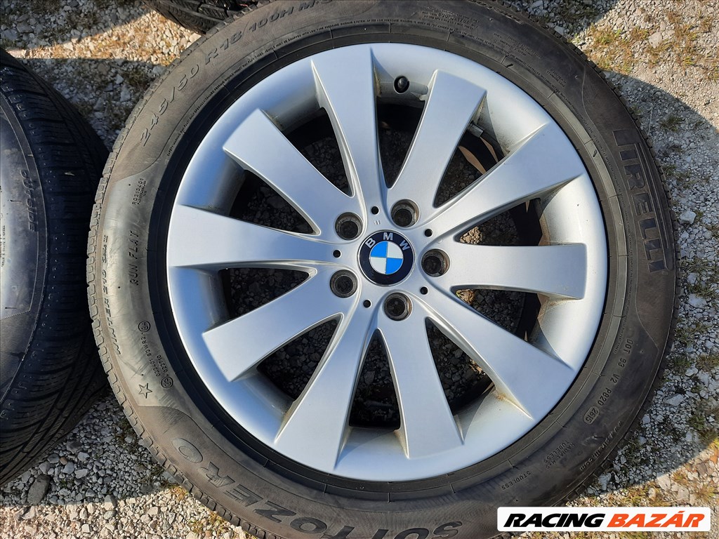 18 -as BMW gyári alufelni (5 GT - 7) :5x120 , 8Jx18 Et30 (STYLE 250) használt Pirelli téli gumi  2. kép