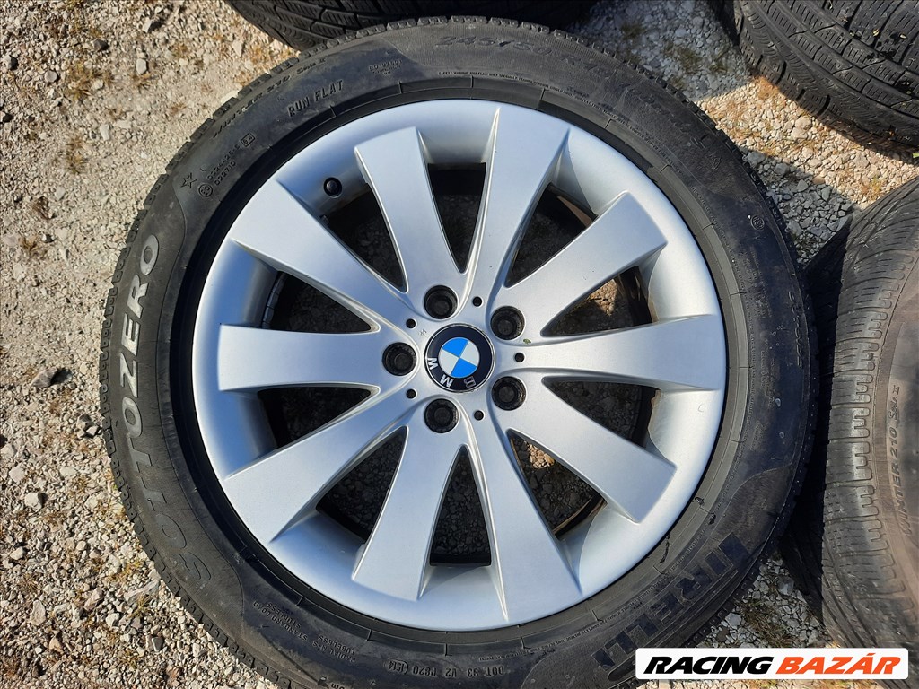 18 -as BMW gyári alufelni (5 GT - 7) :5x120 , 8Jx18 Et30 (STYLE 250) használt Pirelli téli gumi  3. kép