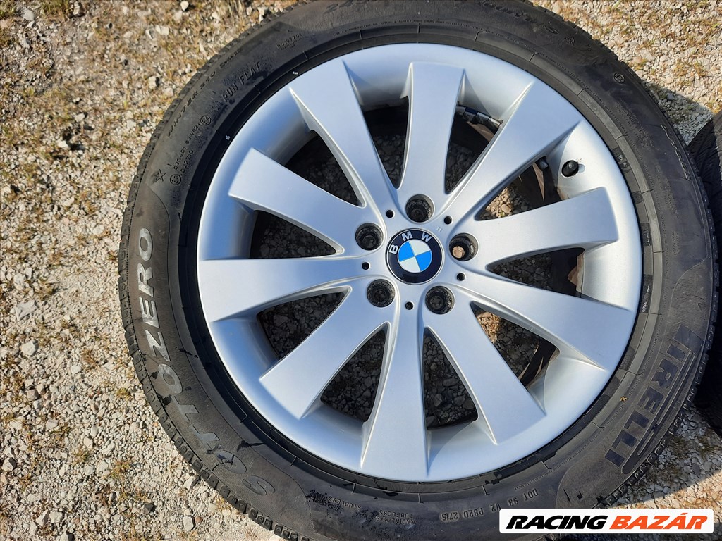 18 -as BMW gyári alufelni (5 GT - 7) :5x120 , 8Jx18 Et30 (STYLE 250) használt Pirelli téli gumi  4. kép