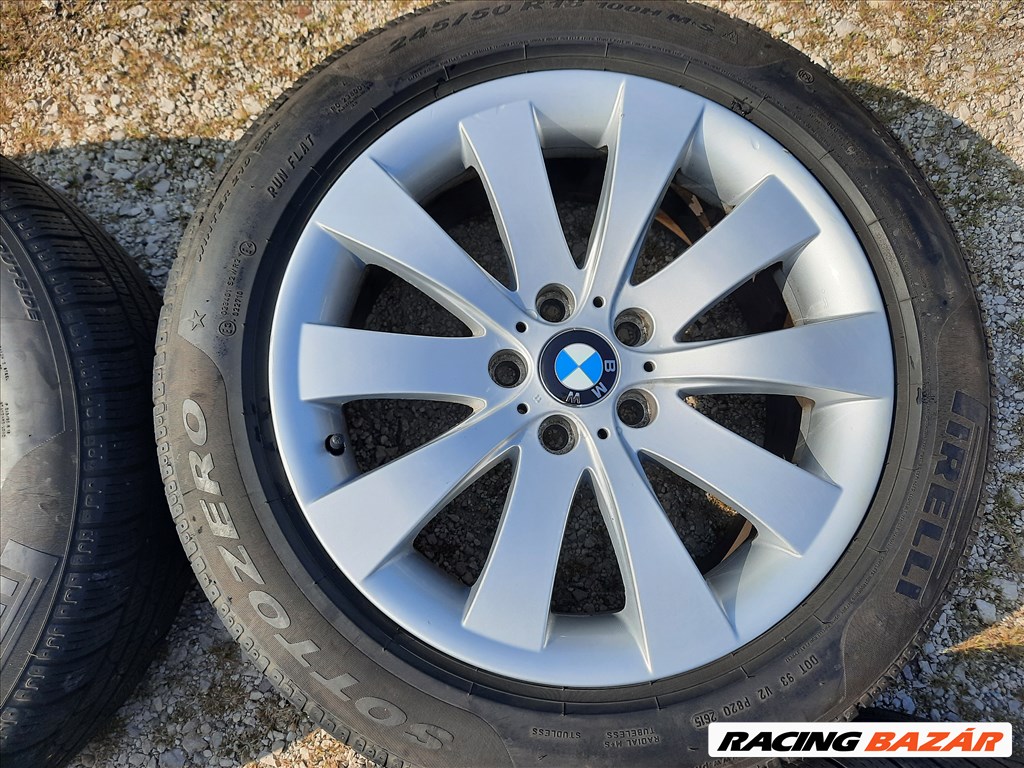 18 -as BMW gyári alufelni (5 GT - 7) :5x120 , 8Jx18 Et30 (STYLE 250) használt Pirelli téli gumi  5. kép