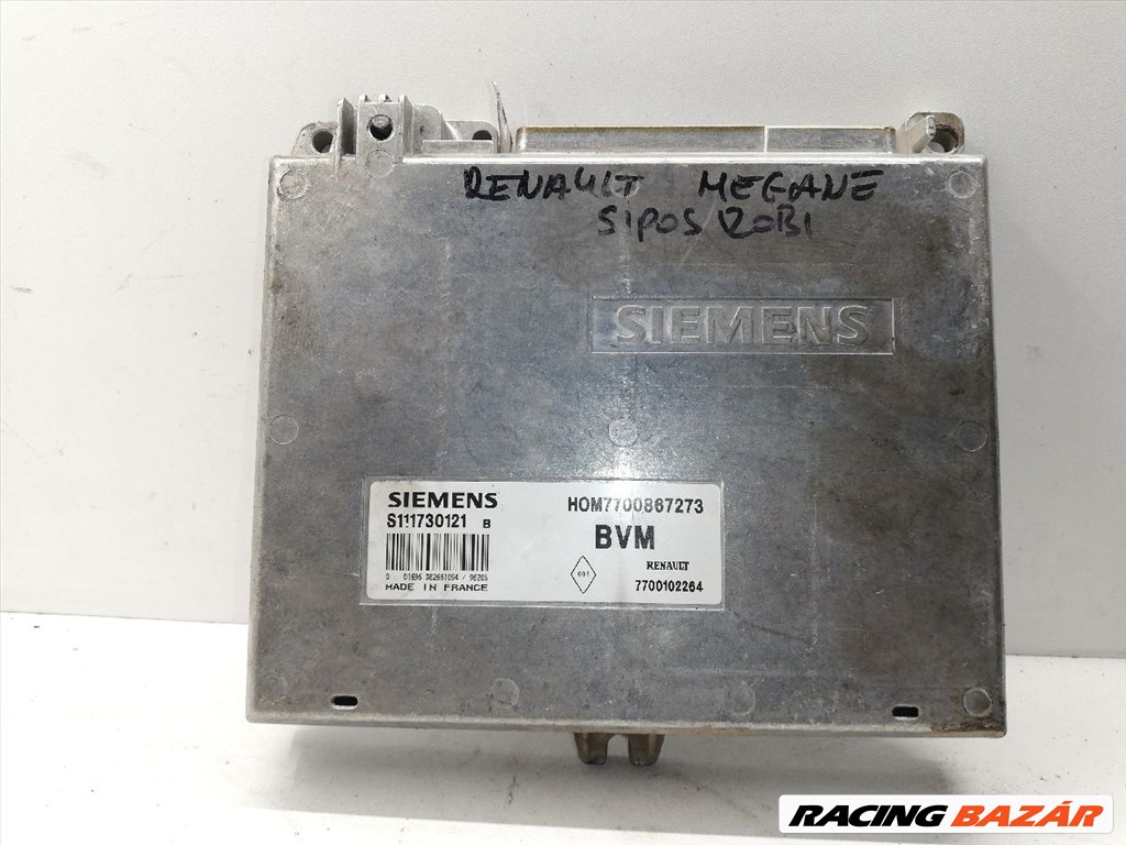 RENAULT MEGANE I Motorvezérlő siemenss111730121-renault7700867273 1. kép