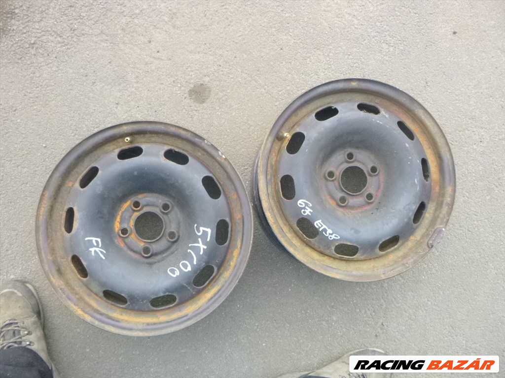 Vw 15 ös, 5×100 lemezfelni 6J15 ET38 1. kép