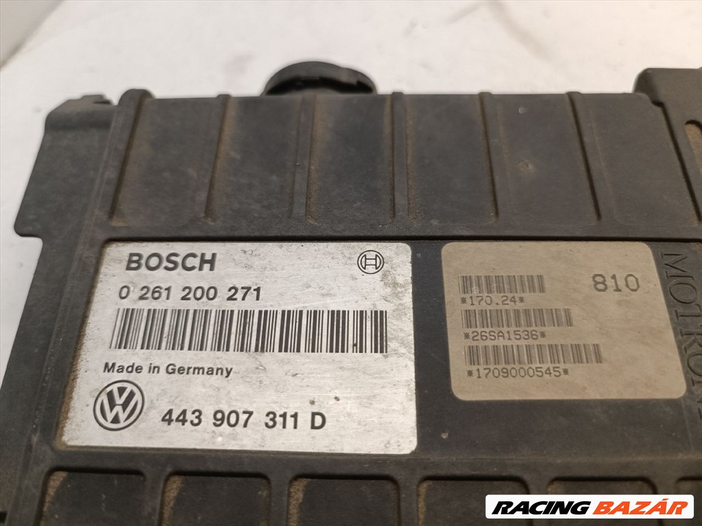 VW PASSAT B3 B4 Motorvezérlő vw443907311d-bosch0261200271 3. kép