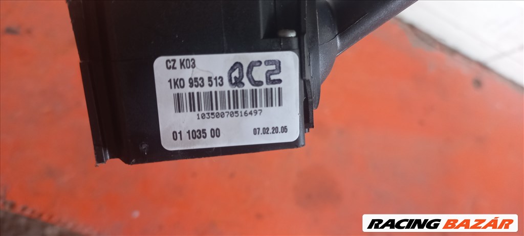 VW Volkswagen Golf Seat Skoda Audi 03- Index kapcsoló bajusz 2603 1k0953513 7. kép