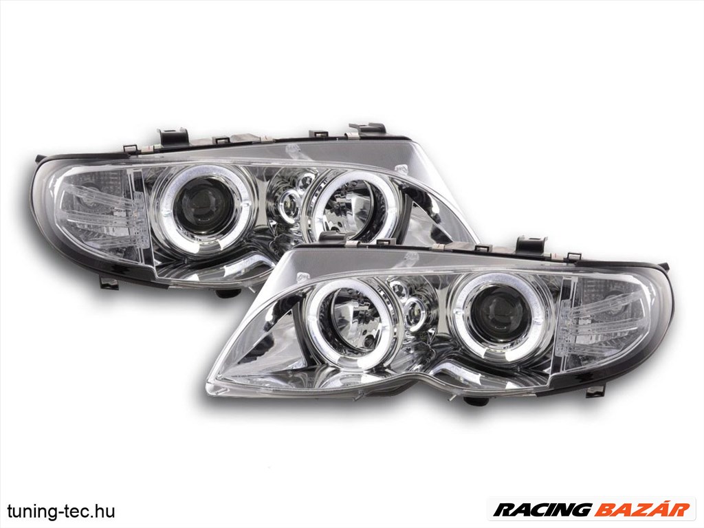 BMW E46 (02-05) SEDAN/TOURING ANGEL EYES CHROME Fé 1. kép