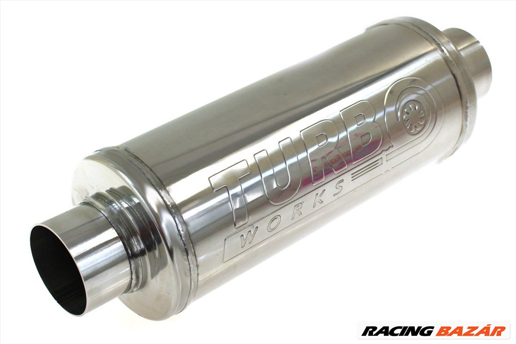 Sport kipufogó dob TurboWorks TurboWorks RS 409SS 3" 76 mm 300mm Rozsdamentes 1. kép