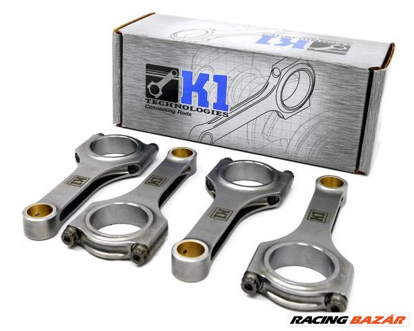 K1 Technologies Toyota (2JZ-GR/2JZ-GTE) kovácsolt hajtókar szett H-profilos 142mm 1. kép