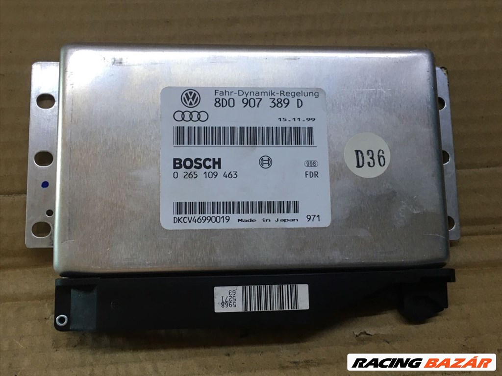 VW PASSAT B5 Motorvezérlő volkswagen8d0907389d-bosch0265109463 1. kép