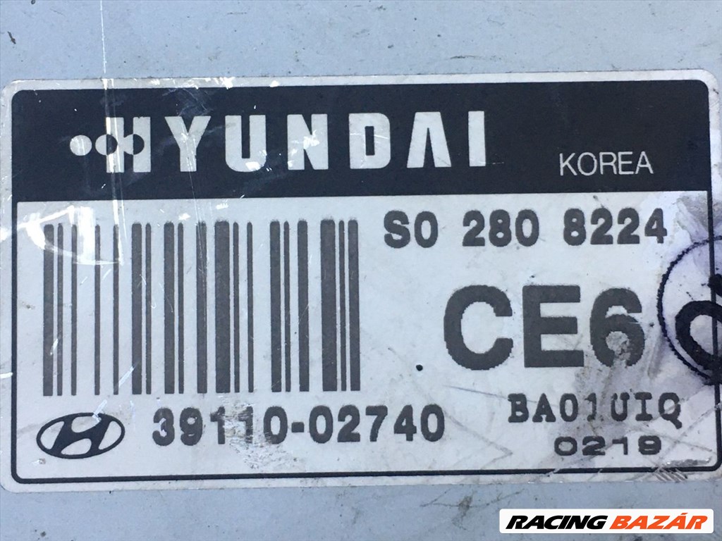 HYUNDAI ATOS Motorvezérlő hyundai3911002740-s02808224 4. kép