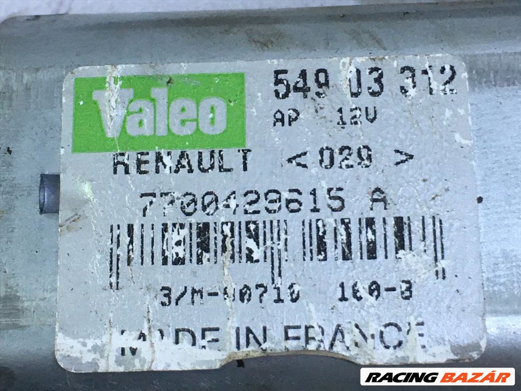 RENAULT CLIO II Hátsó Ablaktörlő Motor valeo54903312-renault7700429615a 4. kép