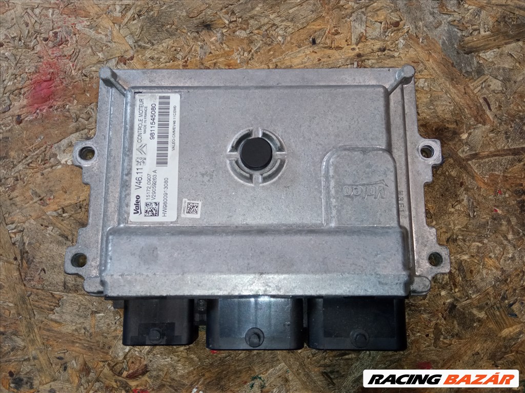 Peugeot 208 I 1.2 VTI Motorvezérlő elektronika V29059263A 9811545080 1. kép