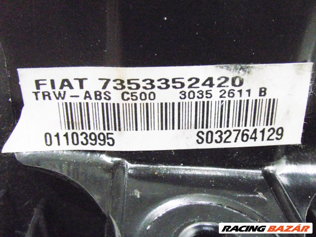 FIAT/PUNTO (188) 1.3 JTD 16V kormány légzsák 7353352420 2. kép
