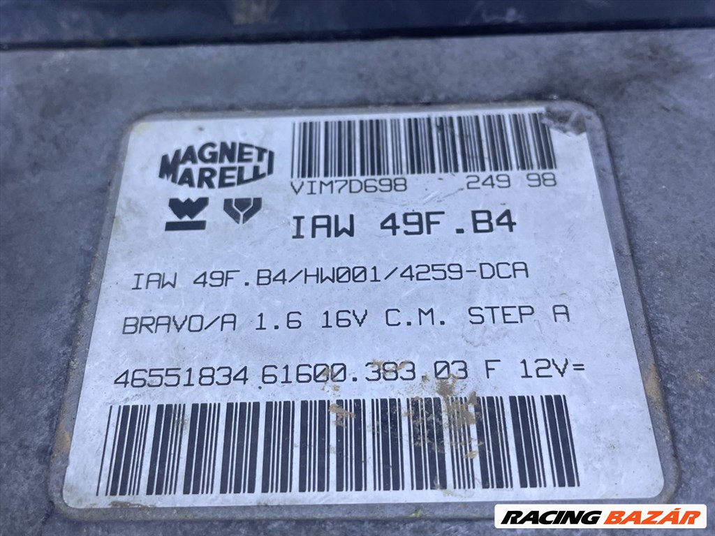 FIAT BRAVO Motorvezérlő magnetimarelliiaw49fb4-182a4000 4. kép