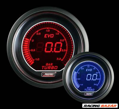 PROSPORT EVO elektromos Turbónyomás mérő óra 3 bárig 
