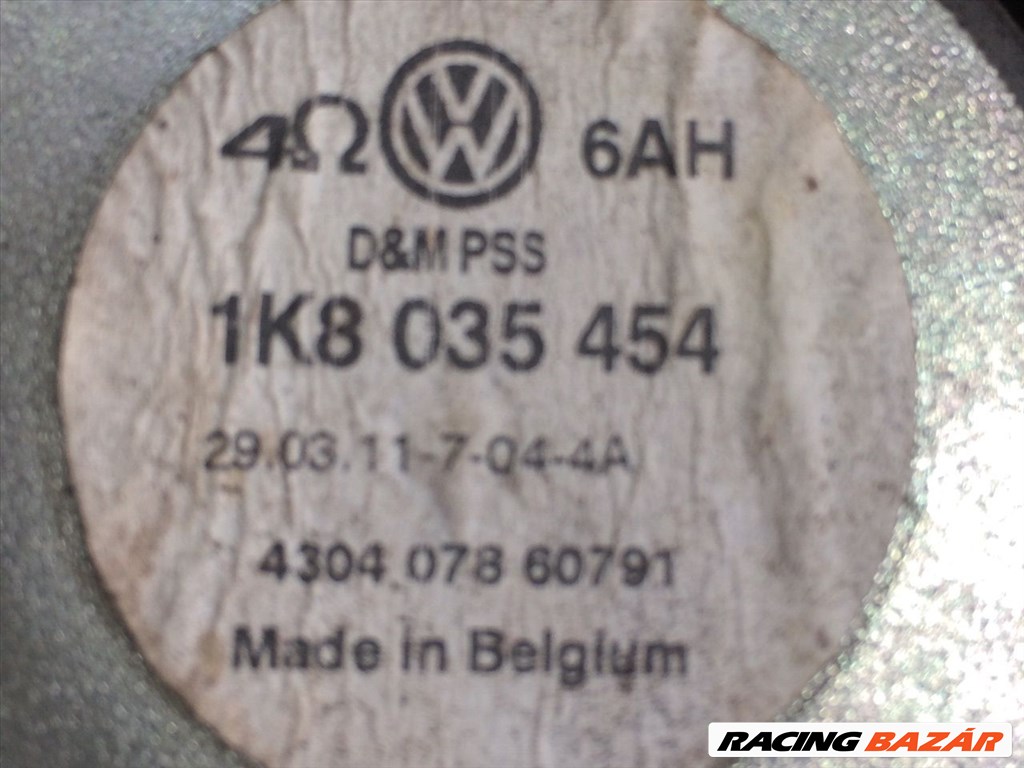 VW GOLF VI Hangszóró (Pozíciófüggetlen) vw1k8035454 3. kép