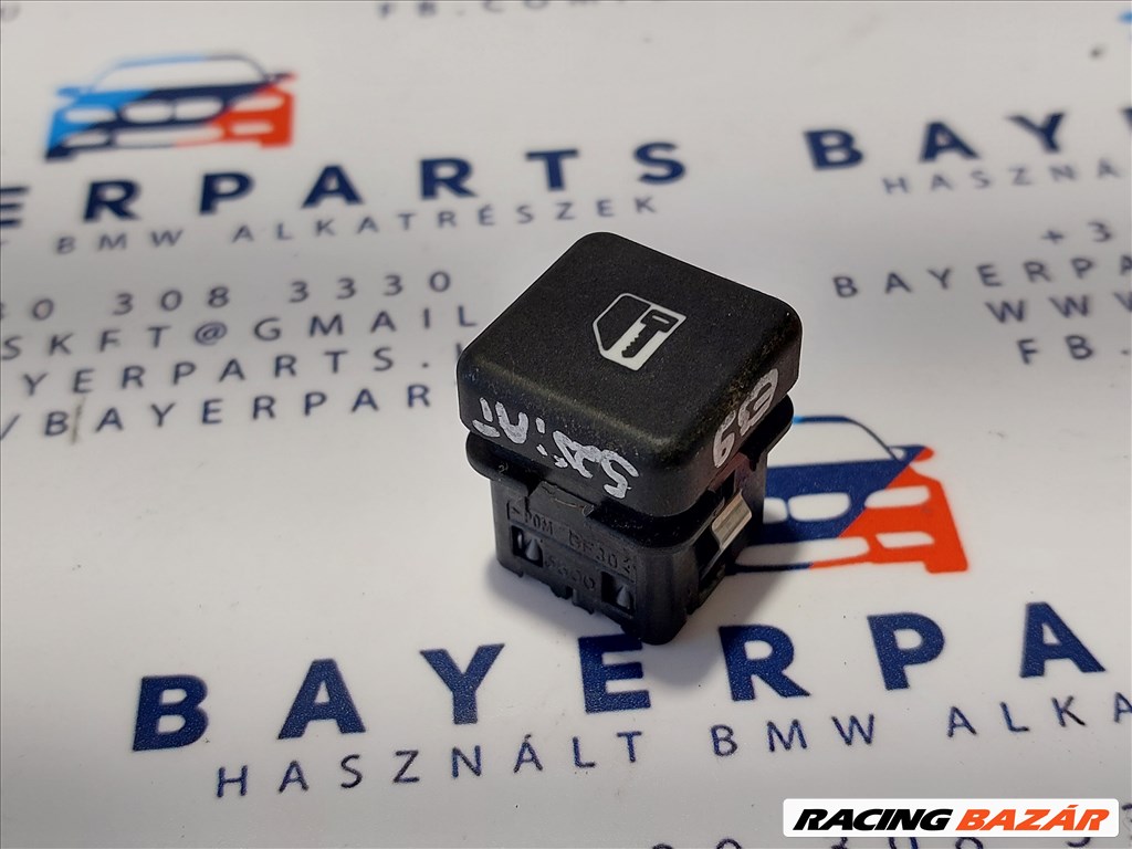 BMW E38 E39 központi zár kapcsoló gomb (888155) 8360828 2. kép