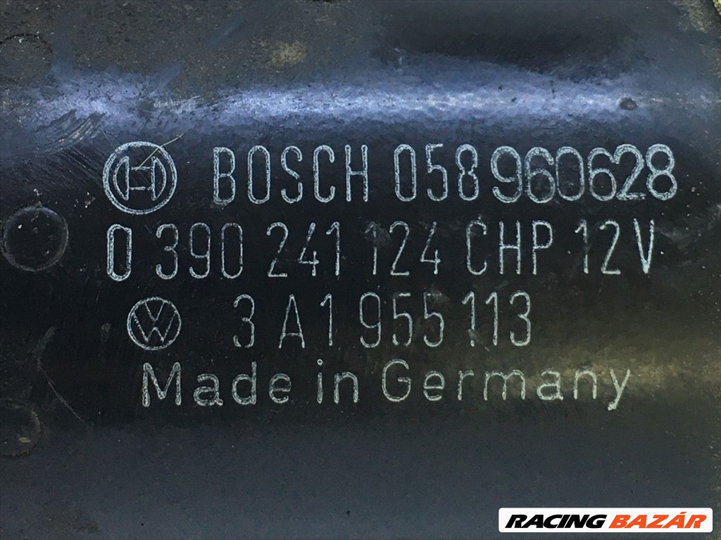 VW PASSAT B3 B4 Első Ablaktörlő Motor bosch058960628-390241124 3. kép