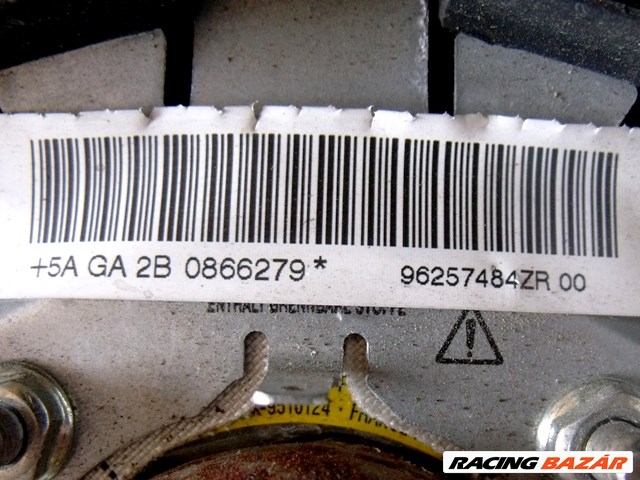 Peugeot 206 kormány légzsák 96257484 2. kép