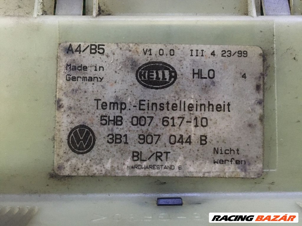 VW GOLF III Fűtéskapcsoló hella5hb00761710-3b1907044b 4. kép