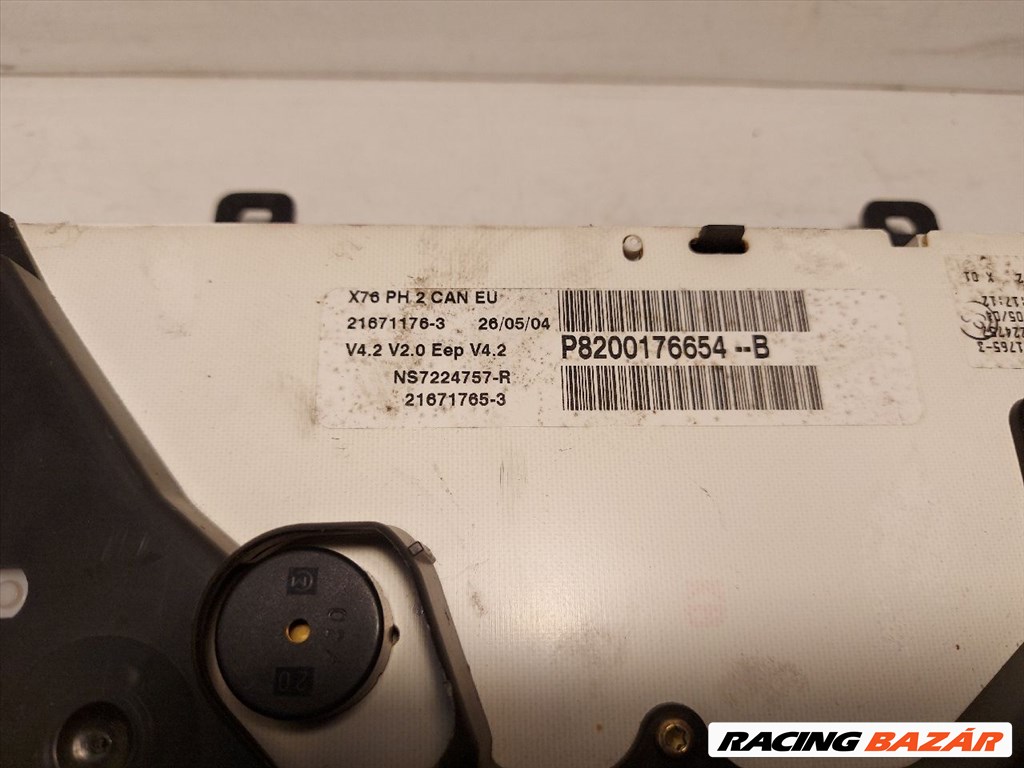 RENAULT KANGOO Kilométeróra 8200176654-216501761 3. kép