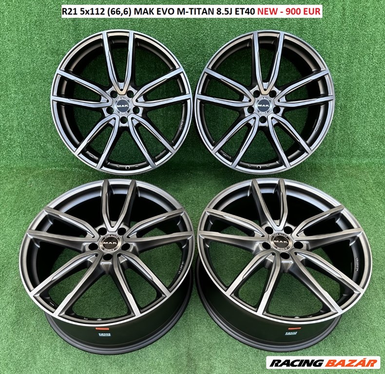 R21 5x112 (66,6) MAK EVO M-TITAN 8.5J ET40 NEW - 900 EUR 1. kép