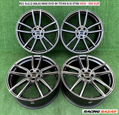 R21 5x112 (66,6) MAK EVO M-TITAN 8.5J ET40 NEW - 900 EUR