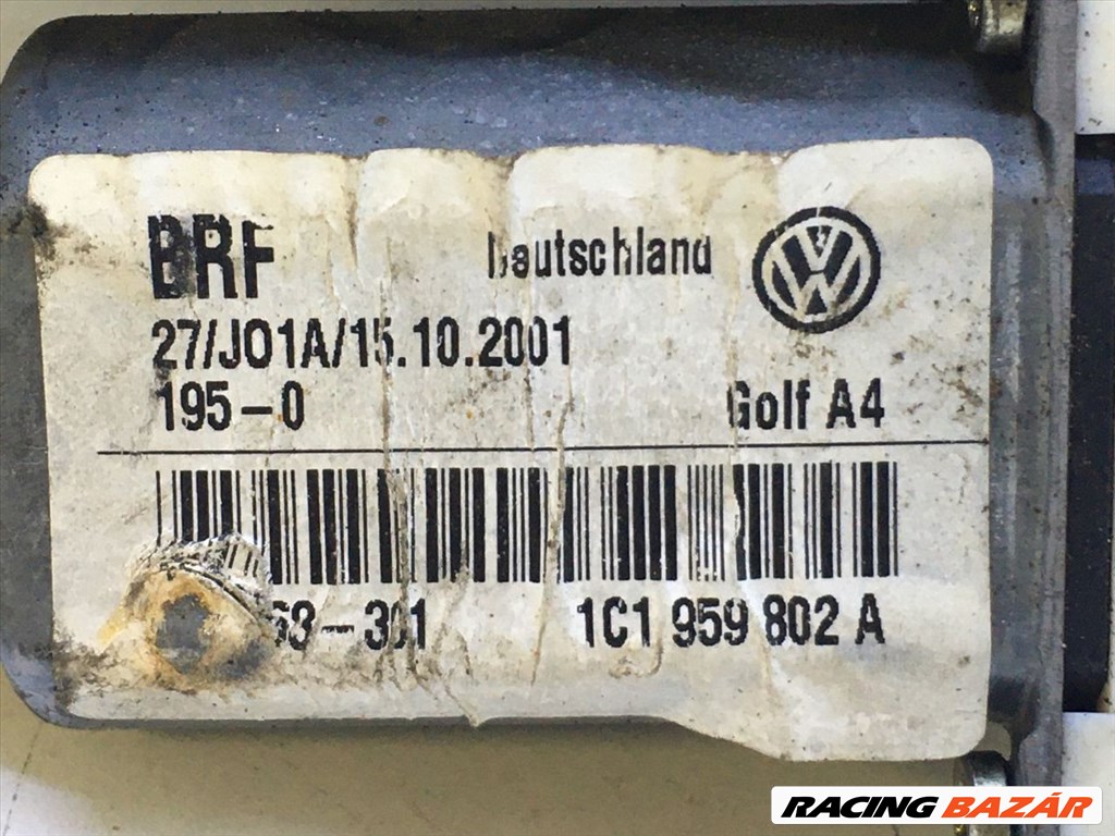 VW BORA Jobb első Ablakemelő Motor 9776105415301-f005s00058 2. kép