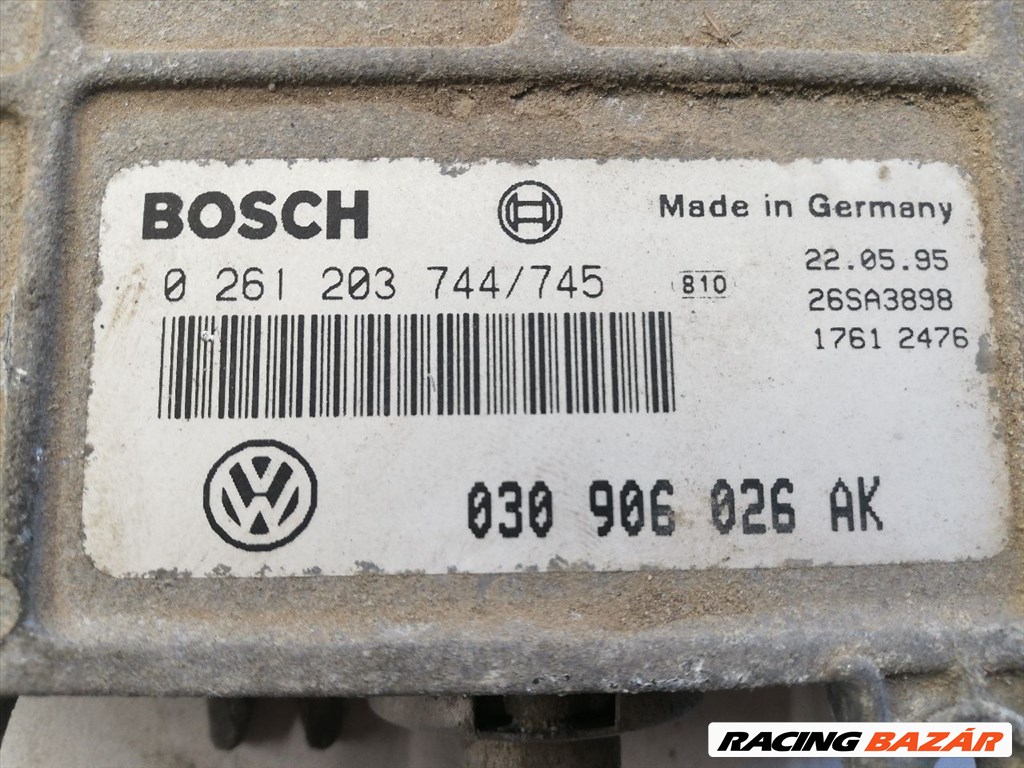 VW POLO III Motorvezérlő bosch0261203744745-vw030906026ak 3. kép